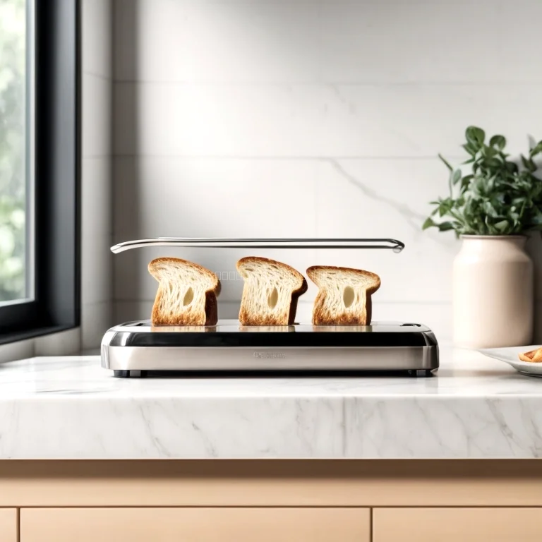 Toast mit mittlerer Bräunung